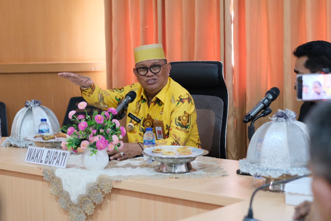 Wabup Soppeng Menerima Kunjungan Kerja Program Prioritas dari Disperin Sul-Sel