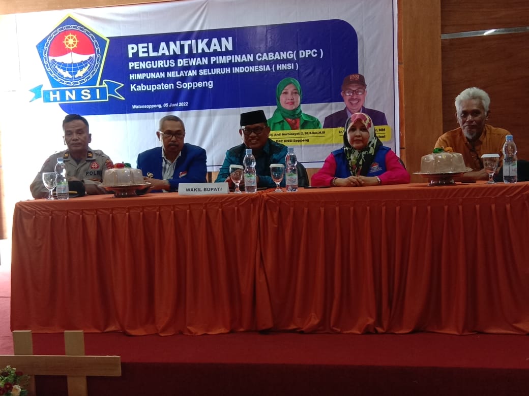 Wabup Soppeng Harap Seluruh Pengurus HNSI Minimal Menggunakan Bioflok