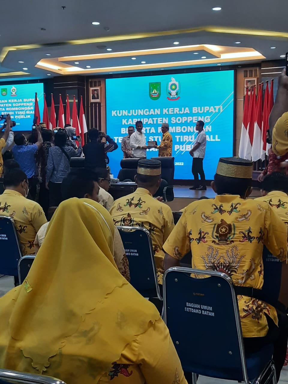 Wujudkan Layanan Digital Masyarakat, Pemkab Soppeng Melaksanakan Studi tiru Mall Palayanan publik di Kota Batam
