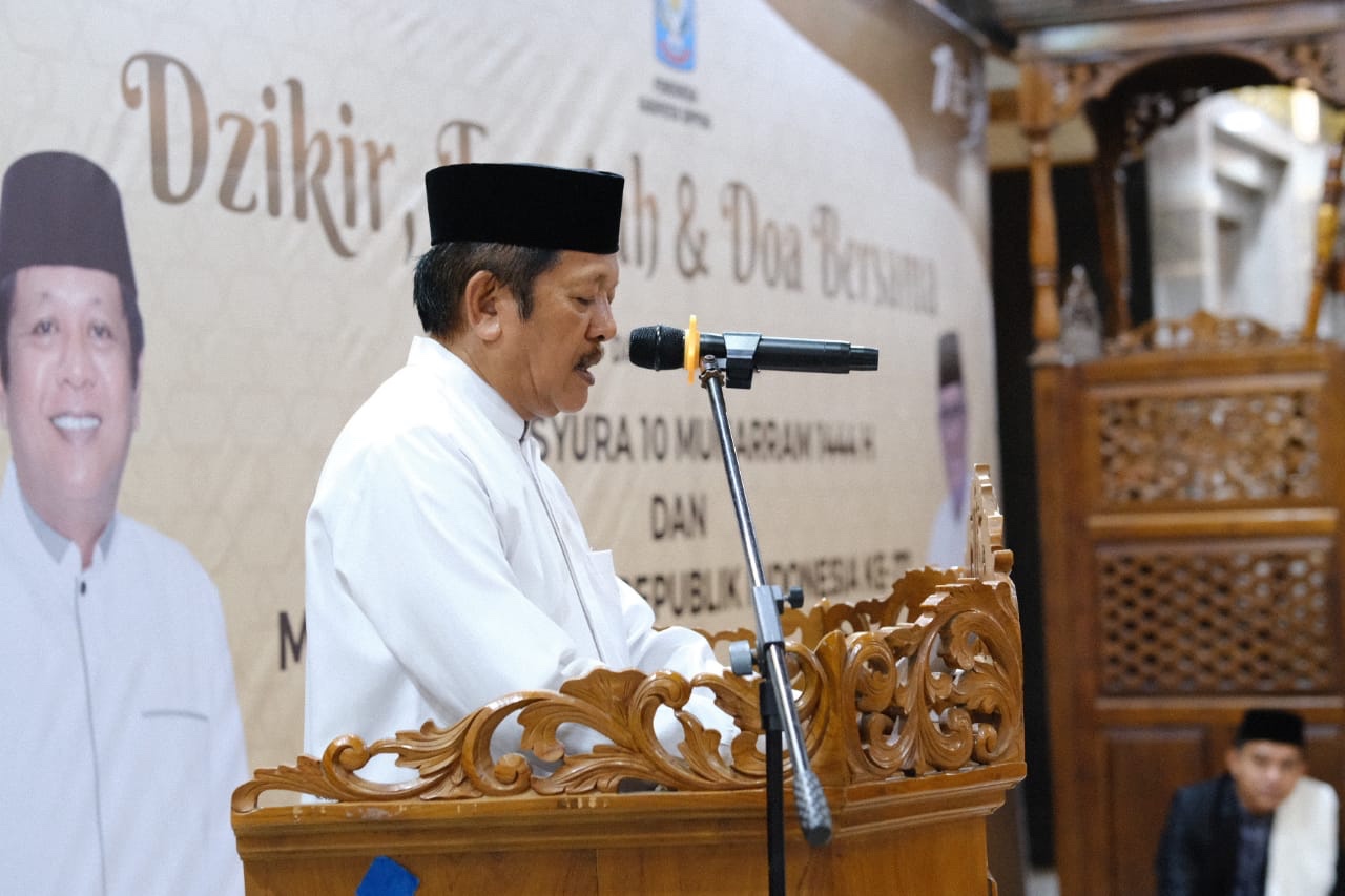 Sambut HUT RI ke 77, Pemkab Soppeng Gelar Dzikir, Tauziah dan Doa Bersama 10 Muharram 1444 H