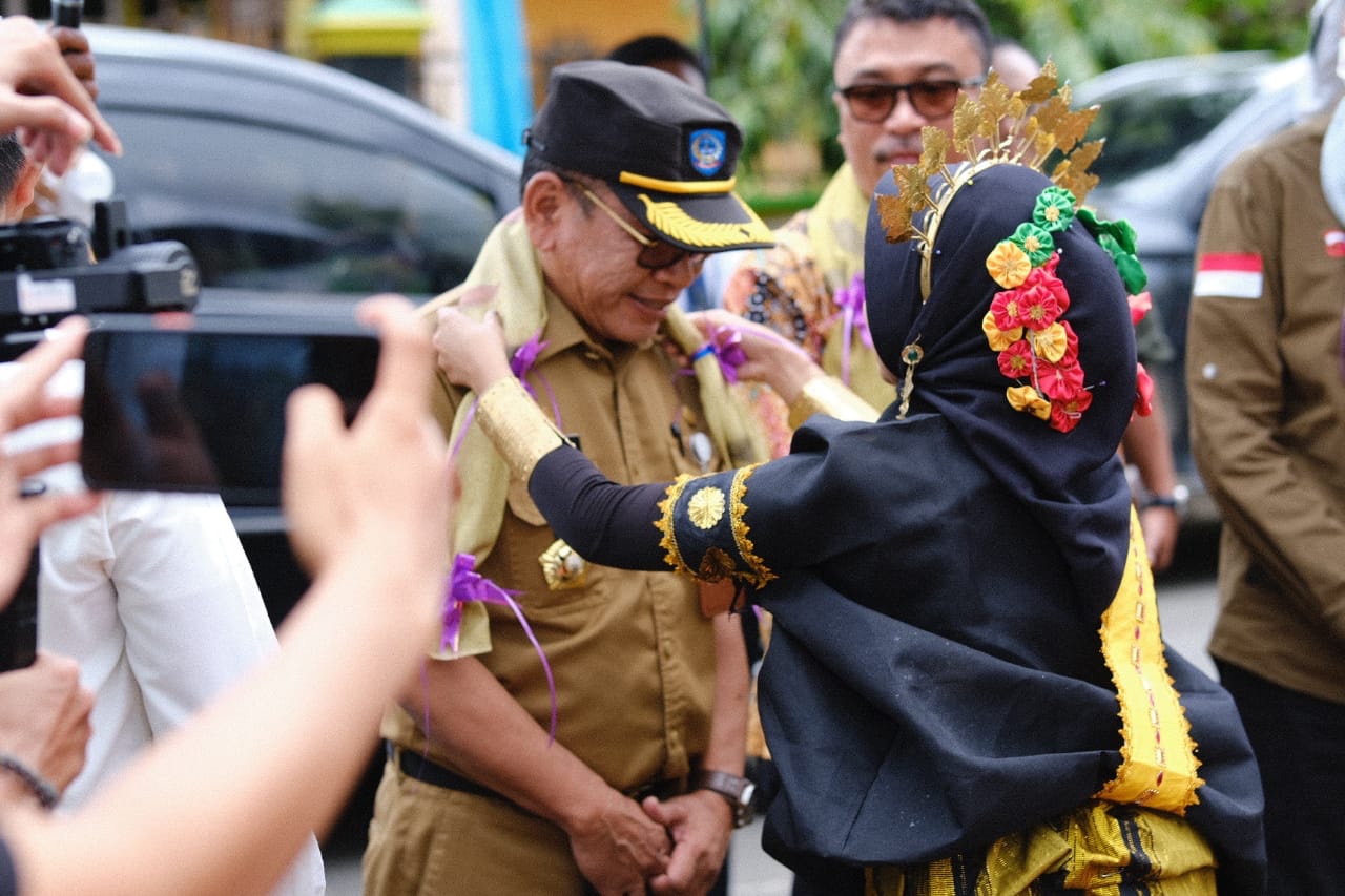 Pemkab Soppeng bersama OJK Reg.6 Sulampua Meninjau UMKM Binaan Bank Sulselbar di Kampung Sabbeta