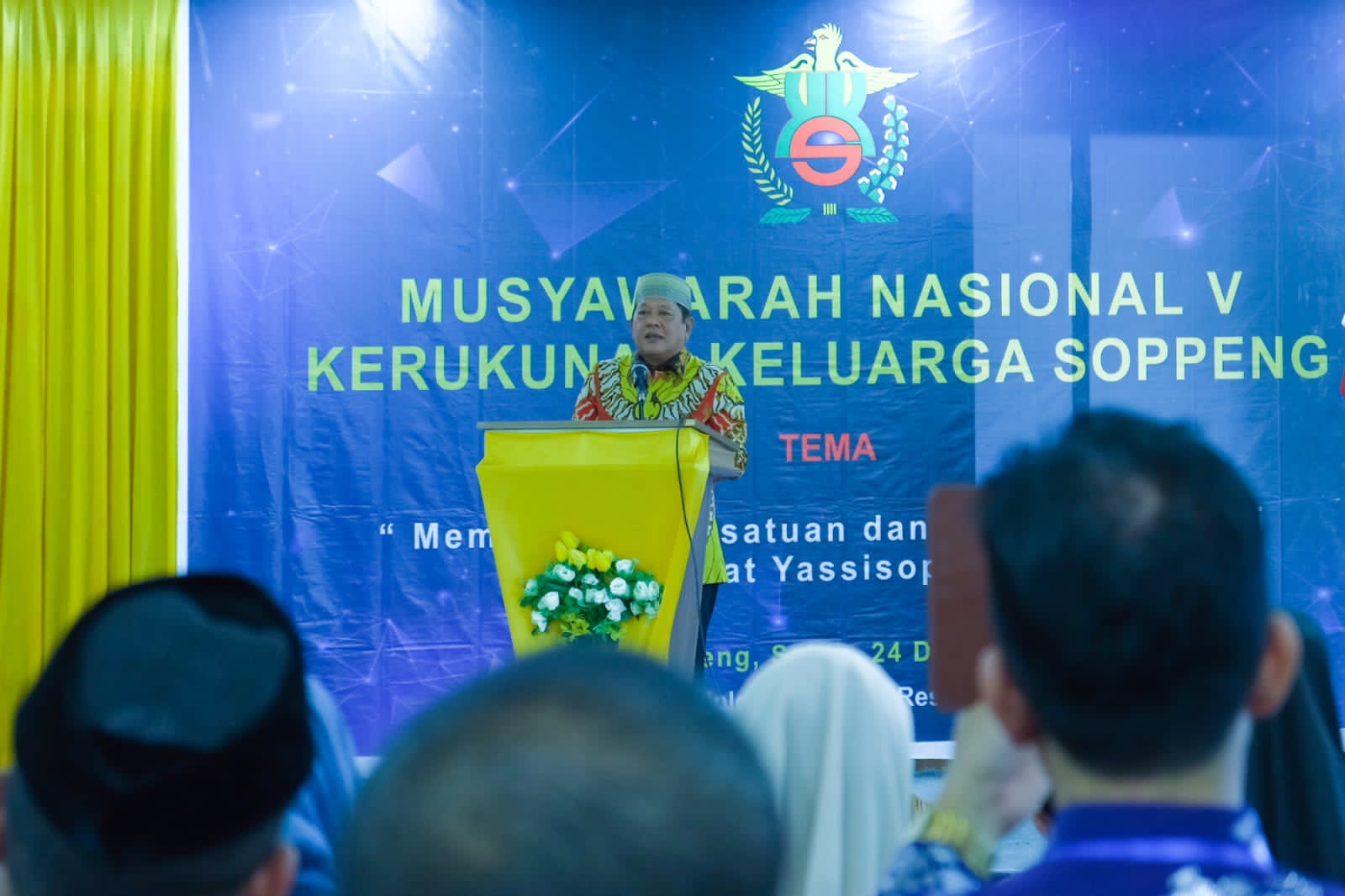 Bupati Soppeng Mengapresiasi dan Membuka Secara Resmi Kegiatan Munas ke-V KKS