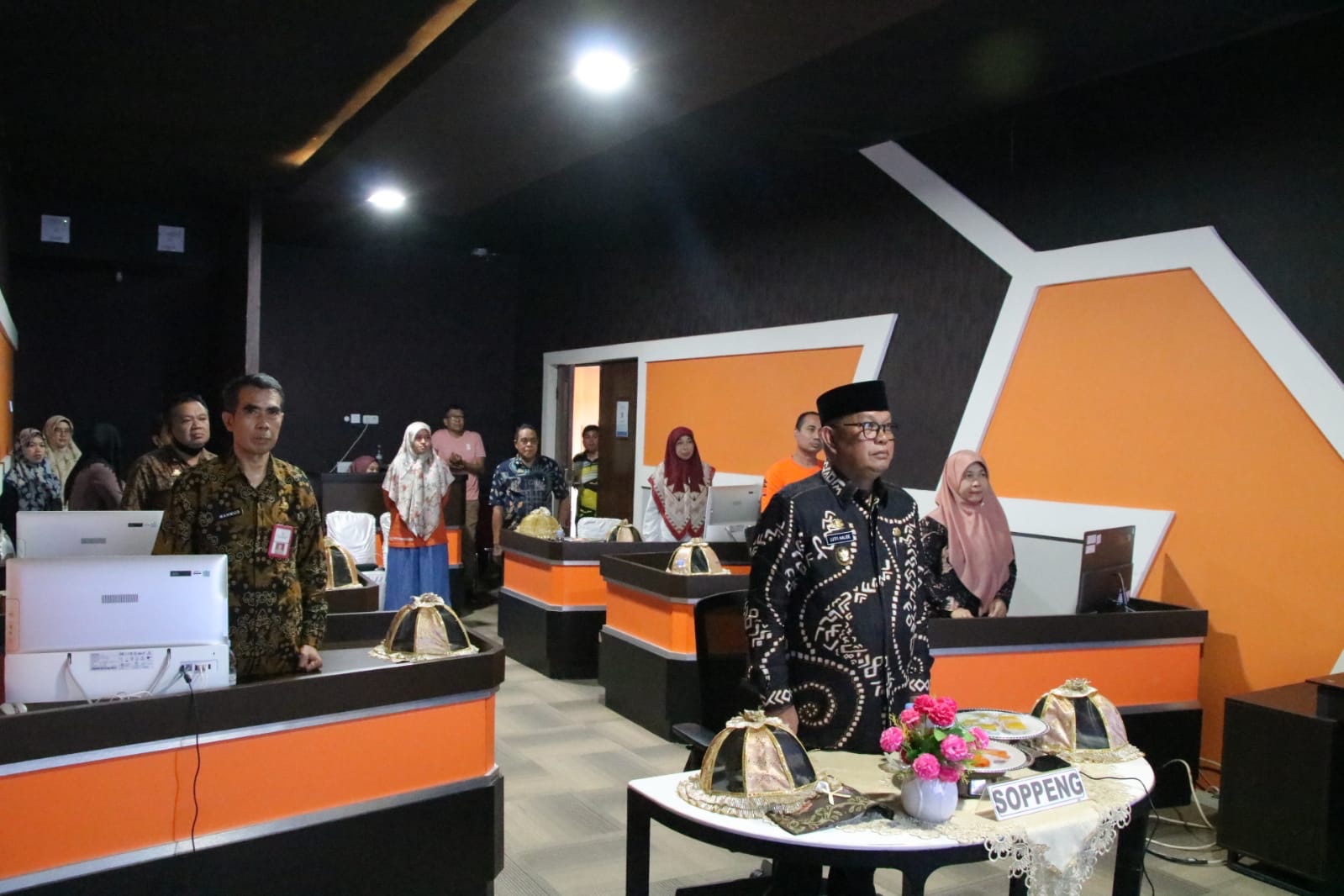 Wabup Soppeng Ikuti Pembukaan Upacara Peringatan Hakordia 2022 Secara Virtual