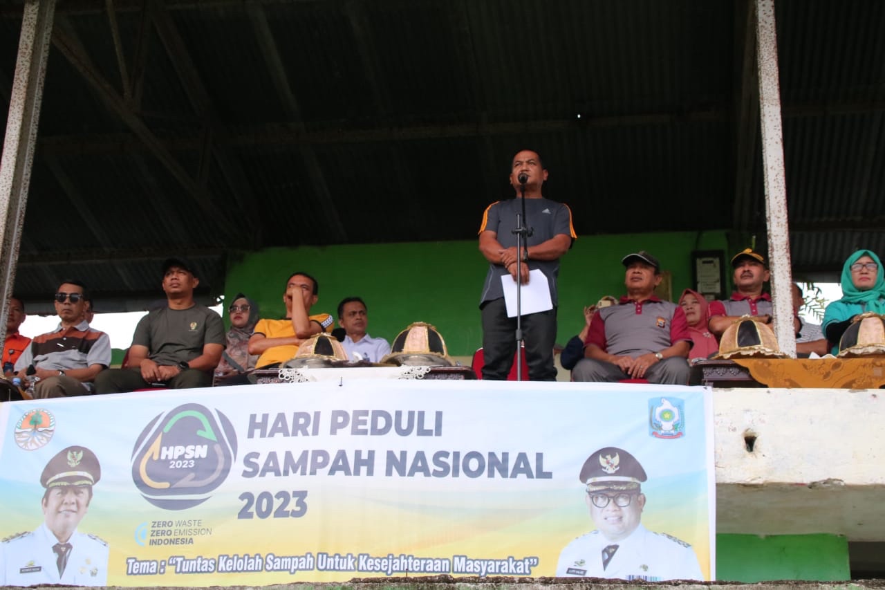 Sekda Kab.Soppeng Memimpin Sekaligus Membuka Secara Resmi Peringatan HPSN Tahun 2023