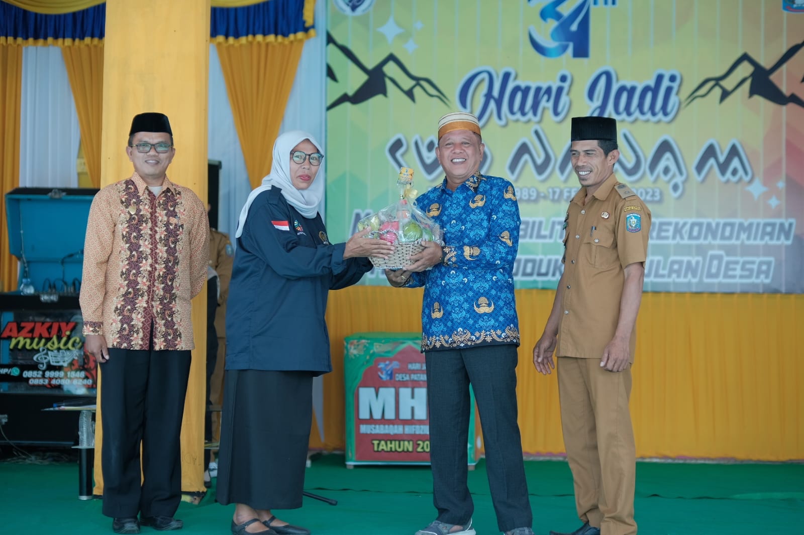 Bupati Soppeng Apresiasi Kades Patampanua Atas Prestasi Generasi Muda Menjadi Penghafal Al-Qur’an