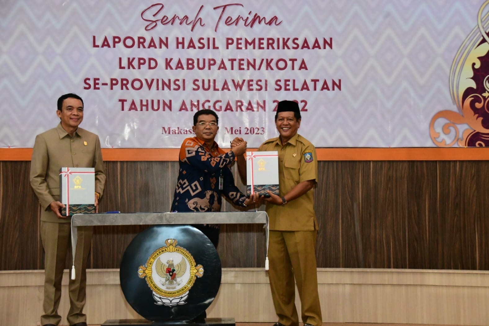 Pemkab Soppeng Raih WTP ke 9 kali Berturut-turut Atas Pemeriksaan LKPD Tahun Anggaran 2022