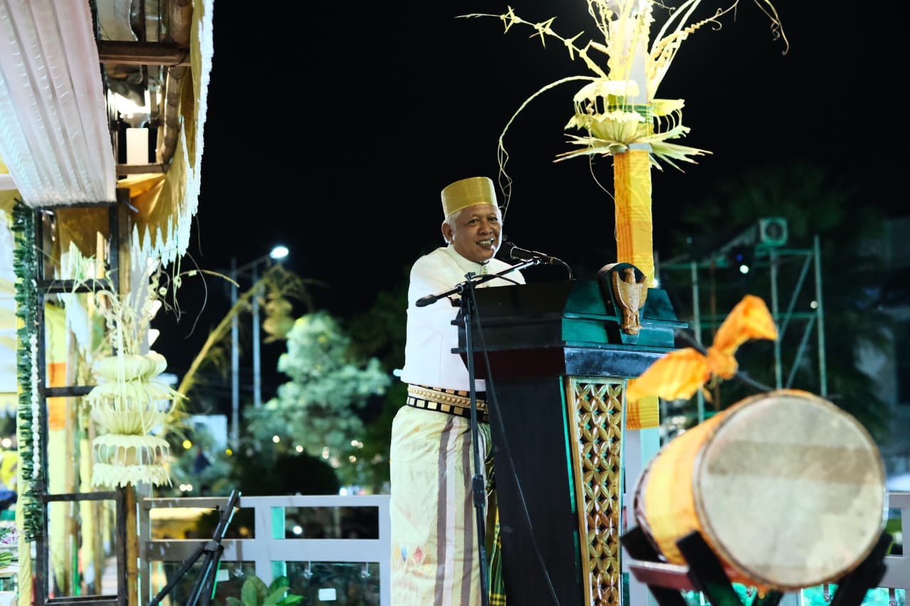 Pembukaan Festival Gau Maraja La Patau Matanna Tikka ditandai Penabuhan Gendang Oleh Bupati Soppeng