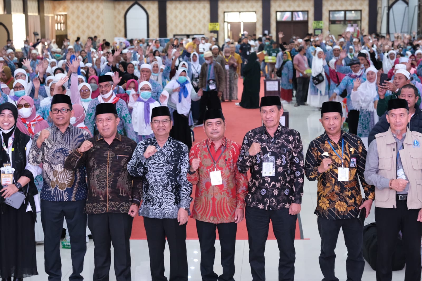 Pemkab Soppeng Kembali Jemput Jamaah Haji kloter 43 Kab.Soppeng di Asrama Haji Sudiang Makassar