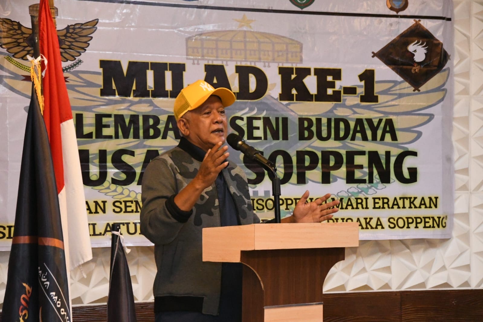 Bupati Soppeng Apresiasi Kegiatan Milad 1 Tahun Lembaga Seni dan Budaya Pusaka Soppeng