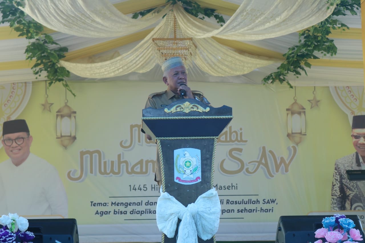 Bupati Soppeng Berterimakasih Kepada Pemerintah Kec.Marioriawa Menjadi Penanggungjawab Maulid Akbar Tahun 2023