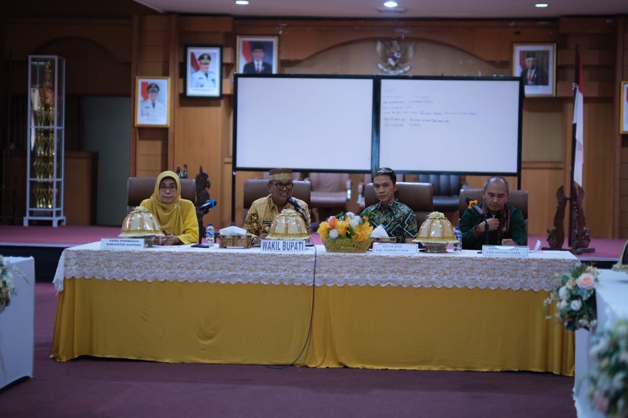 Wabup Soppeng Secara Langsung Menerima Kunjungan Kerja Ketua DPRD Kab.Konawe Utara