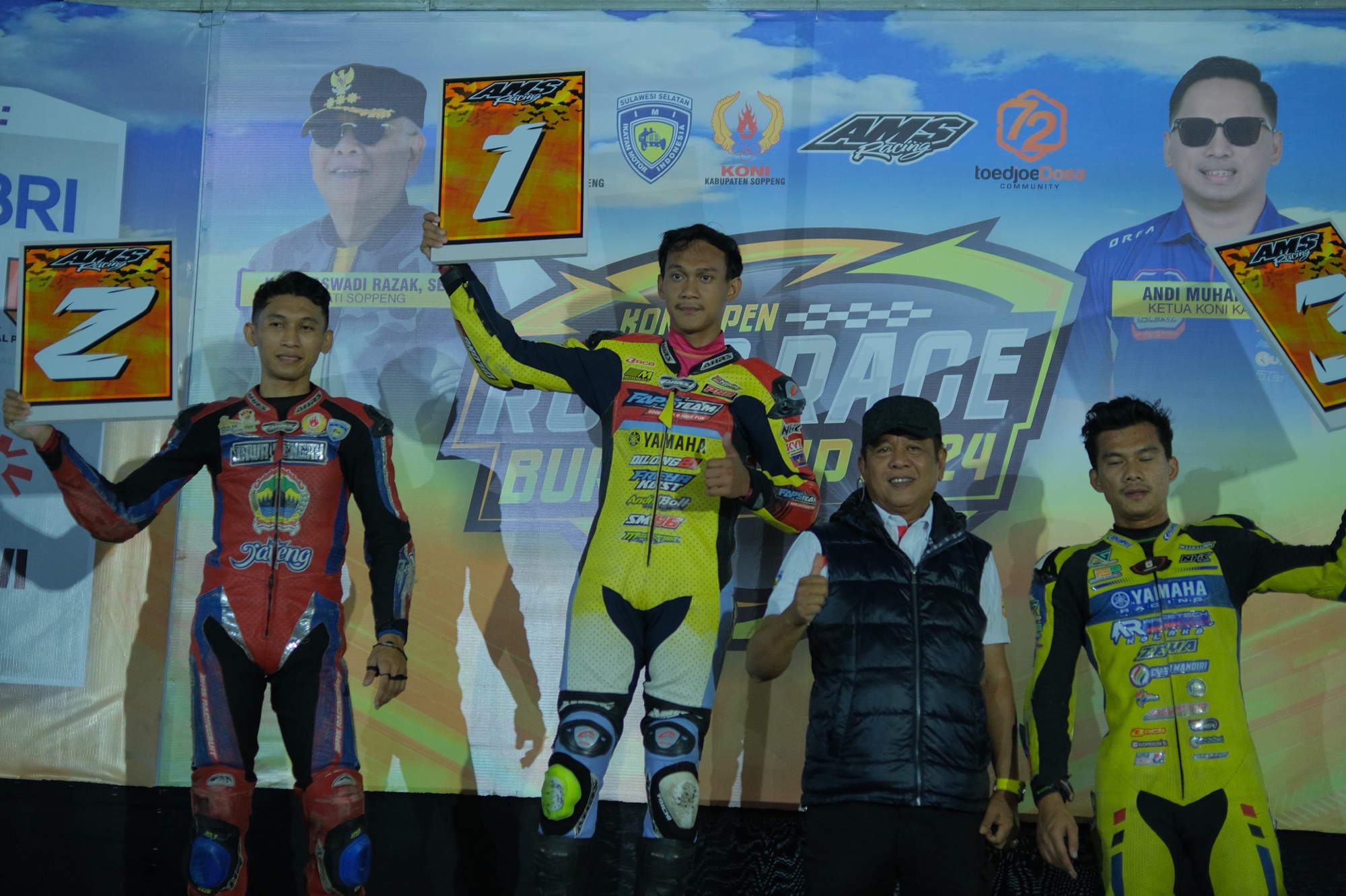 Diprakarsai Oleh Bupati Soppeng, Sebanyak 304 Peserta Ikuti Ajang Kejuaraan Koni Open Road Race Bupati Cup 2024