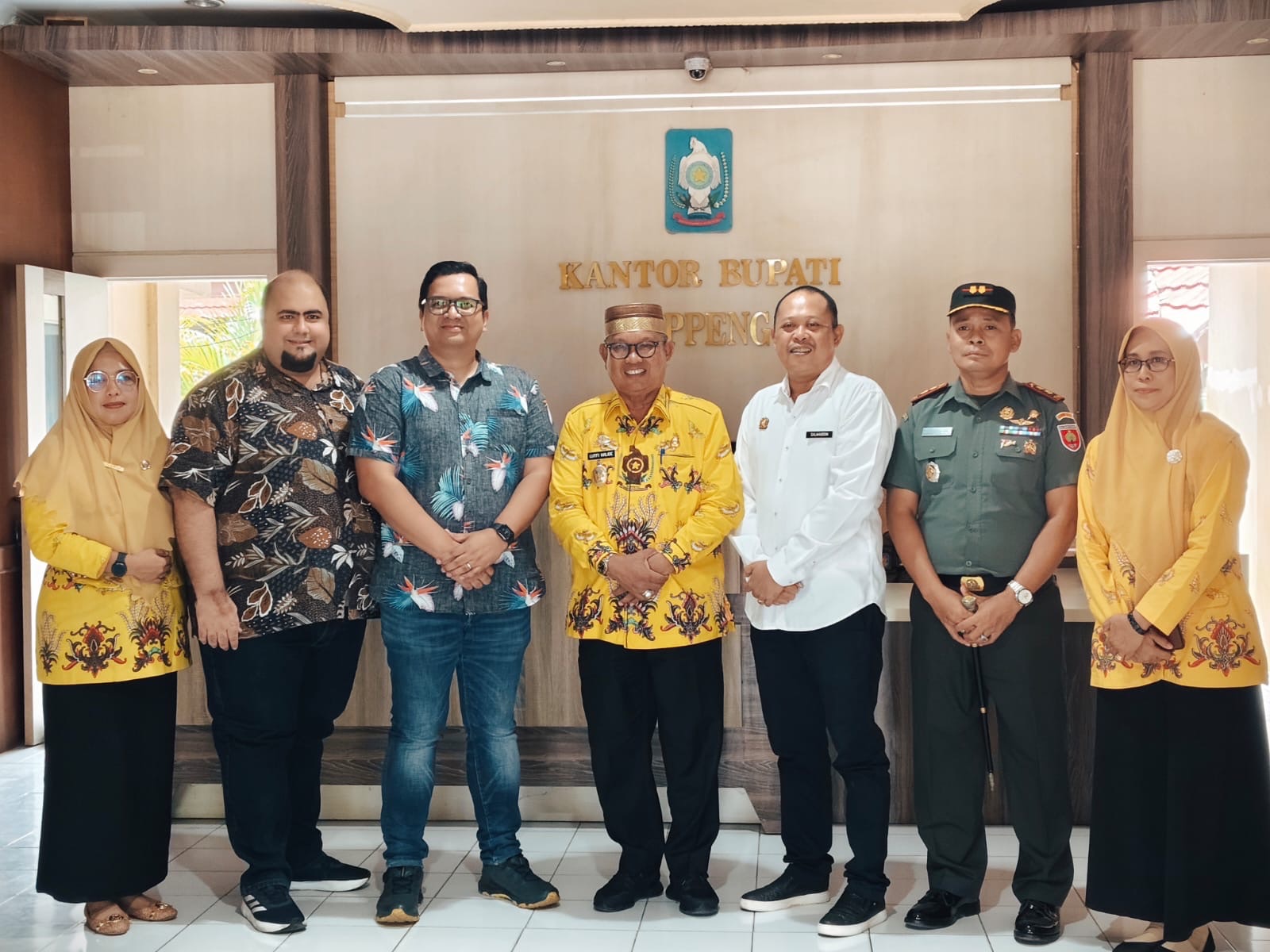 Kembangkan Lokasi Potensial Destinasi Astrowisata, Wabup Soppeng Menerima Kunjungan Direktur Telescope Indonesia