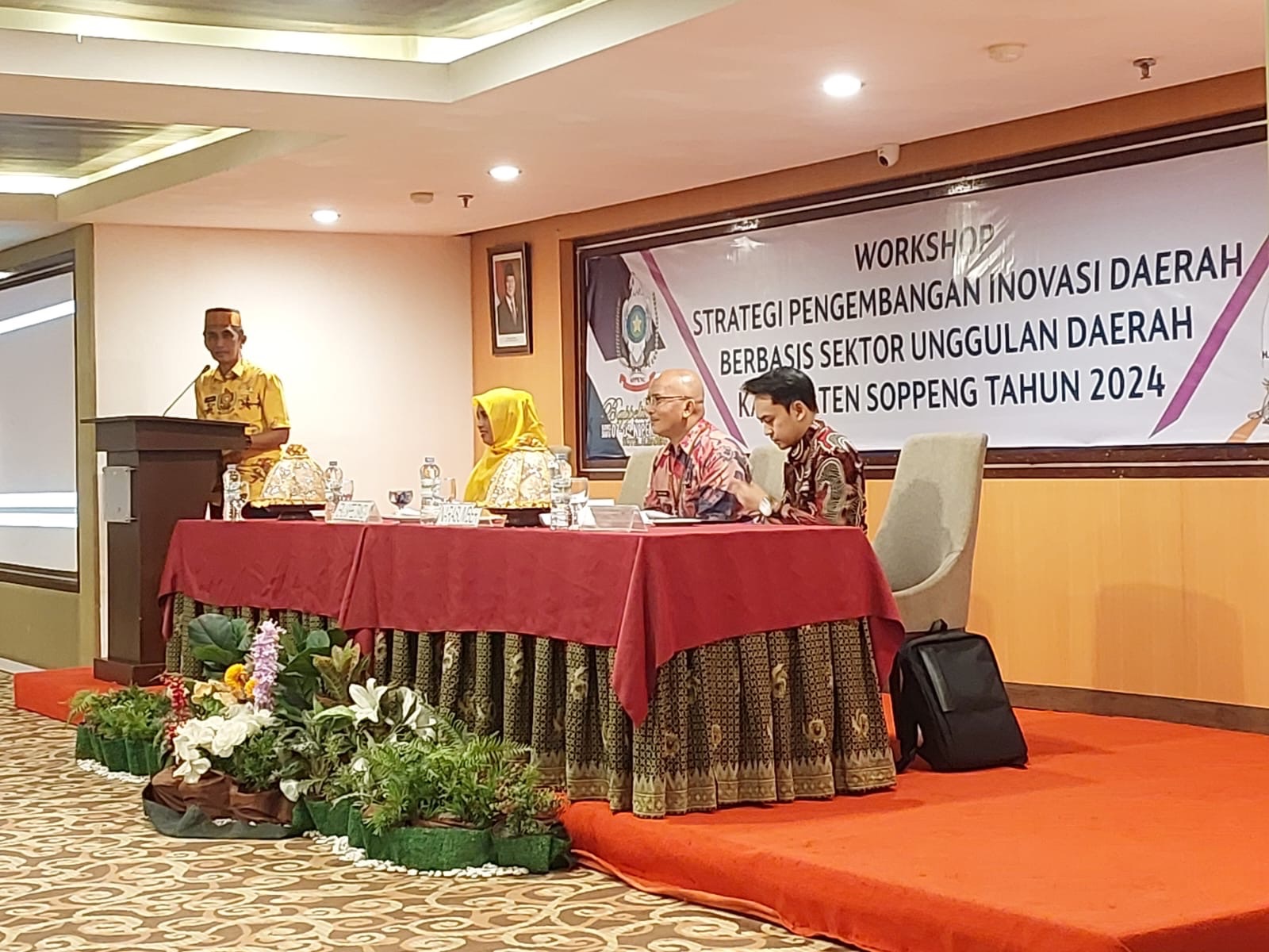 Tingkatkan Kapasitas ASN, Pemkab Soppeng Gelar Workshop Strategi Pengembangan Inovasi Daerah Berbasis Sektor Unggulan