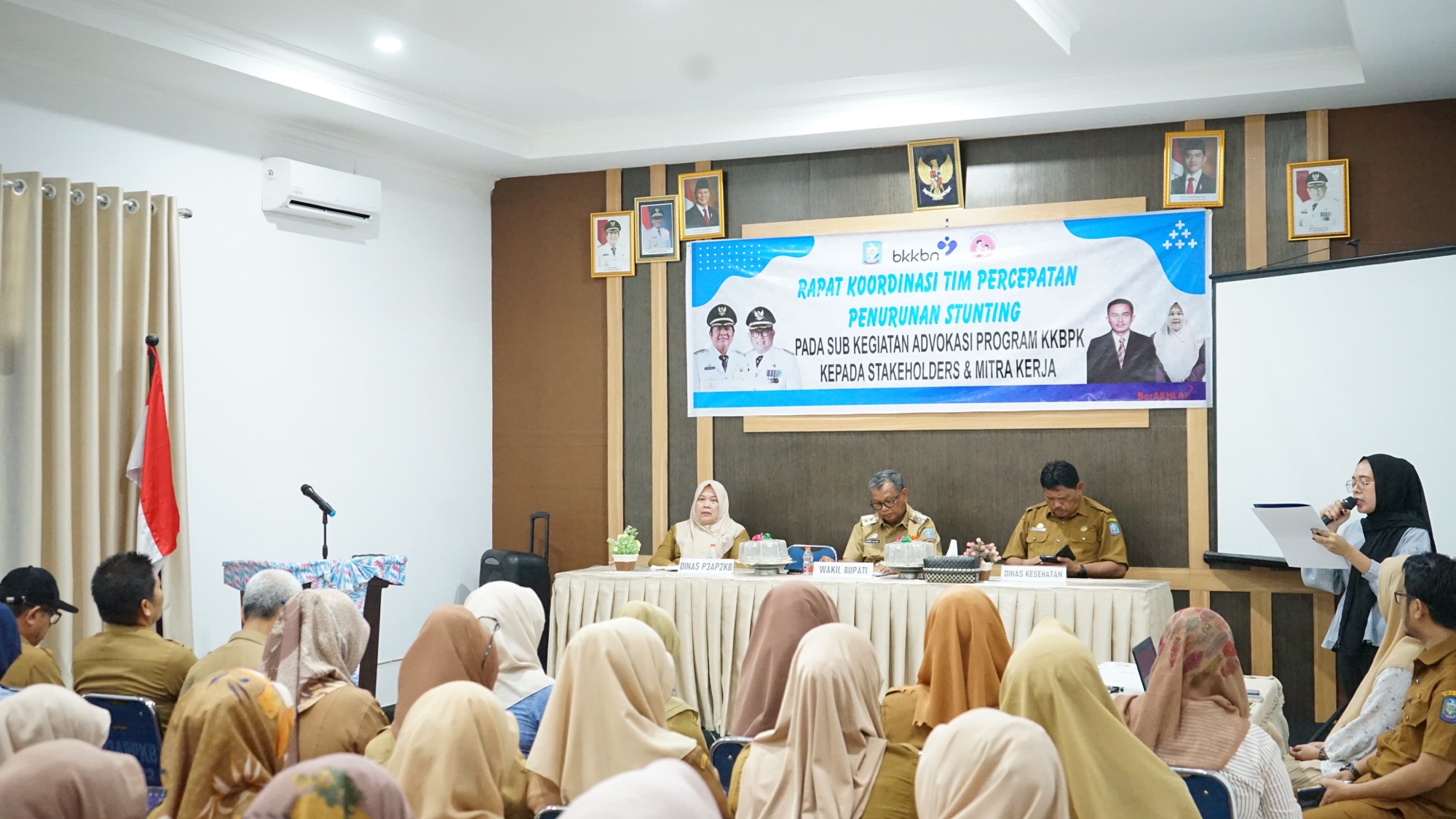 Pemkab Soppeng Gelar Rakor Teknis TPPS Menekan dan Menargetkan Strategi Nasional Penurunan Angka Stunting