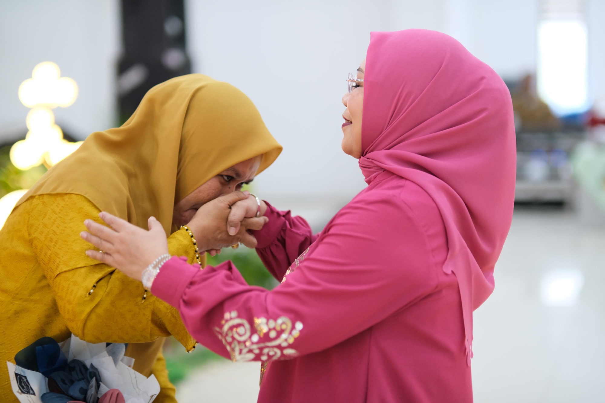 Ketua TP PKK Kab.Soppeng Sampaikan Pidato Perpisahan Pada Peringatan Hari Ibu Ke 96 Tahun 2024
