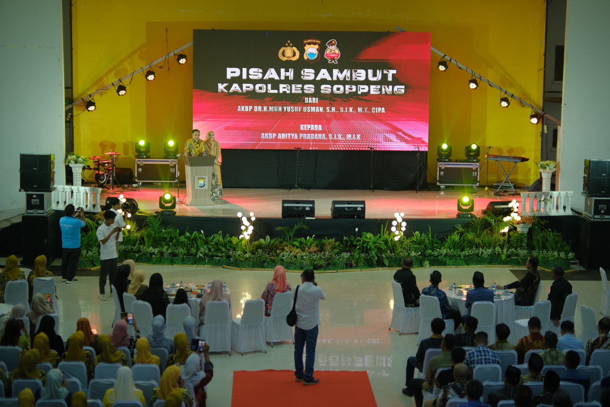 Bupati Soppeng Apresiasi Kinerja AKBP Dr. H. Muhammad Yusuf Usman Selama Menjabat Sebagai Kapolres Soppeng