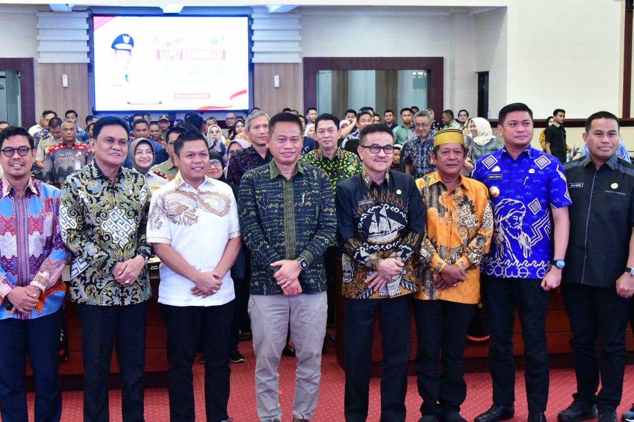 Bupati Soppeng bersama Kepala Daerah Se-Sulsel Hadiri Serah Terima Jabatan Pj Gubernur Periode 2024-2025