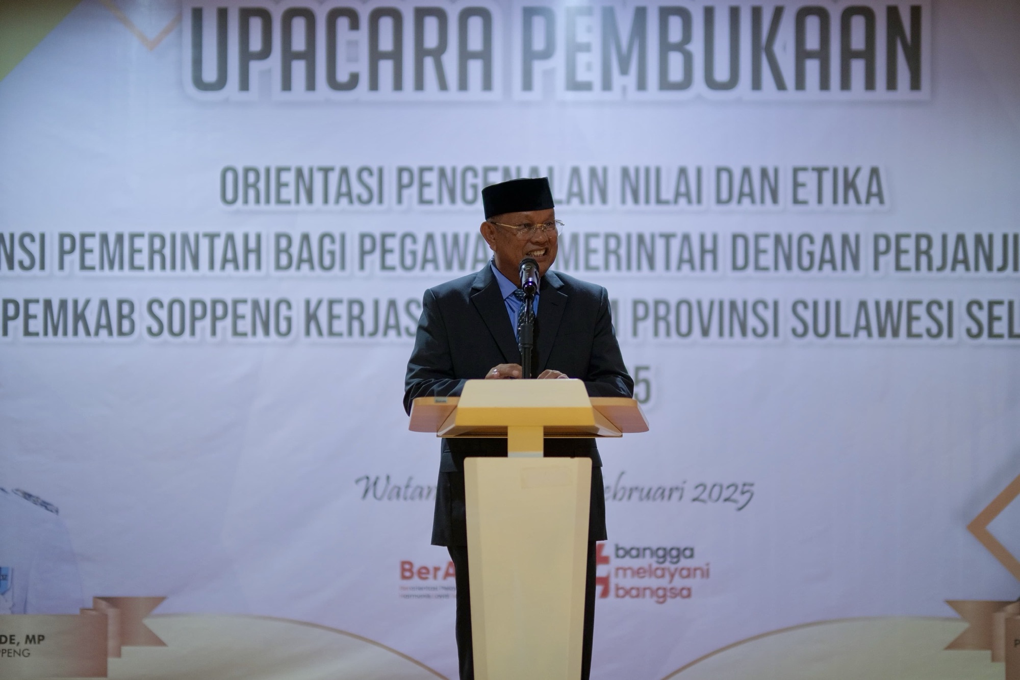 Total 320 PPPK Pemkab Soppeng Ikuti Orientasi Pengenalan Nilai dan Etika Instansi Pemerintah