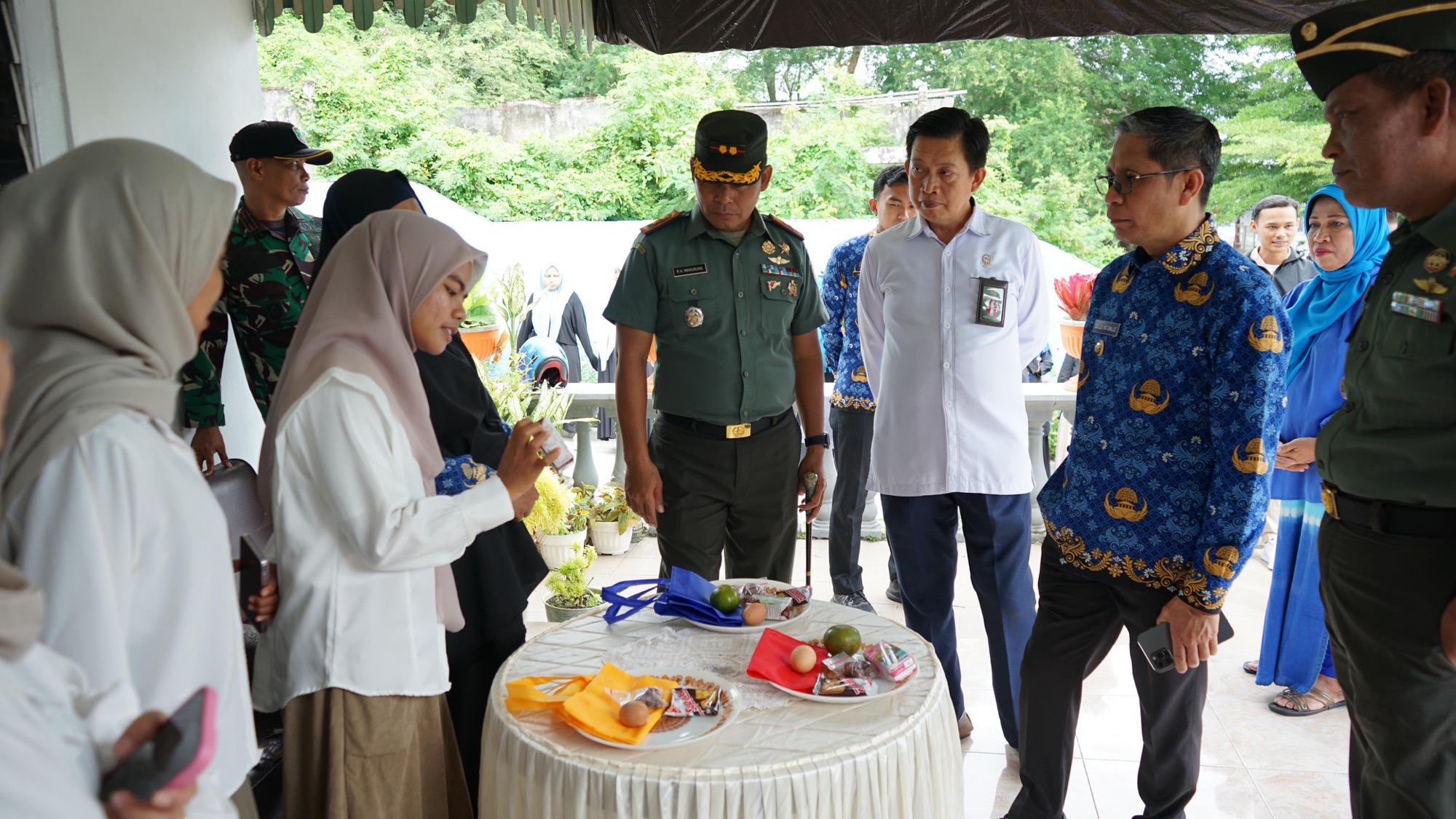 Pemkab bersama Kodim 1423/Soppeng Resmi Melaunching Program Makan Bergizi (MBG)