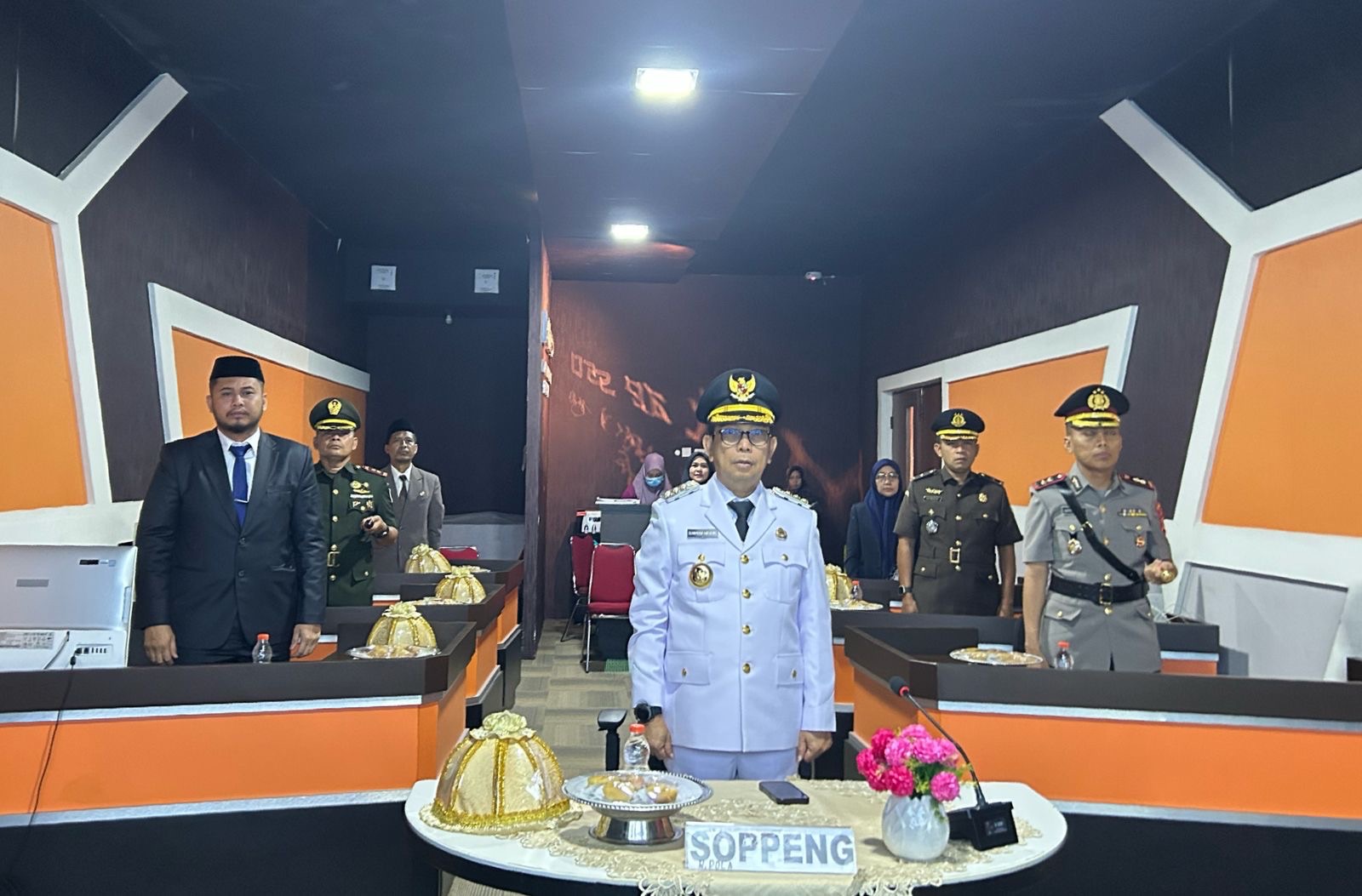 Bupati Soppeng Ikuti Upacara Hari Otonomi Daerah Bersama Wamendagri dan Gubernur Se-Indonesia