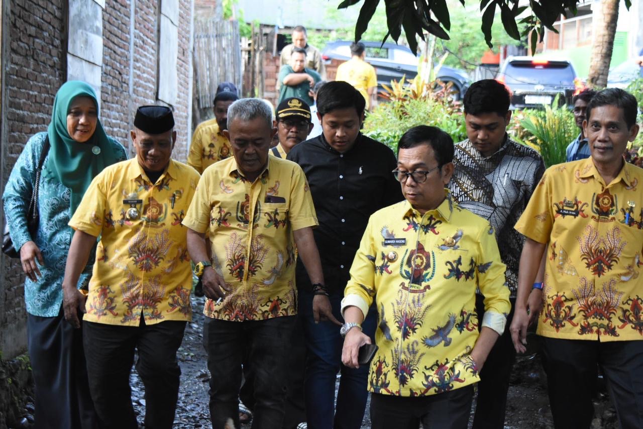Bupati Soppeng Kunjungi Lokasi Persiapan Program Bedah Rumah Layak Huni