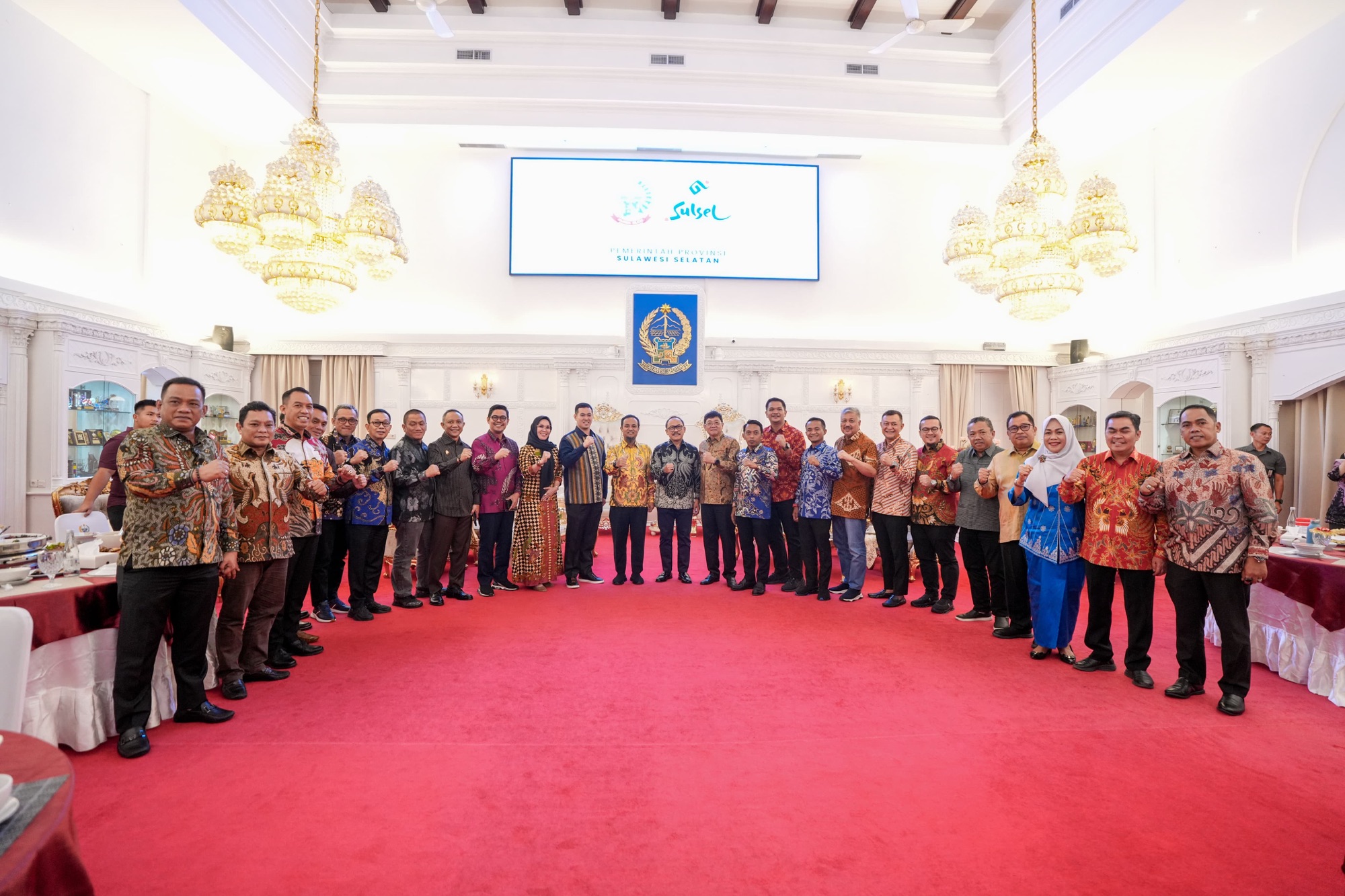 Gubernur Sulsel Gelar Makan Malam Persiapan RUPS, Bupati Soppeng Hadir dan Sampaikan Dukungan