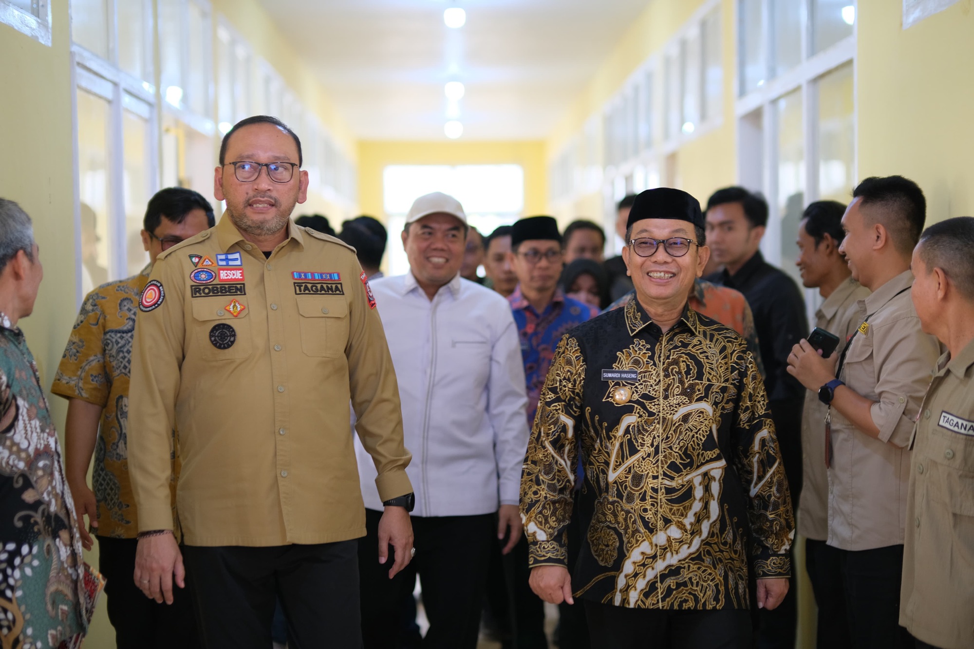 Sekjen Kemensos RI di Dampingi Bupati Soppeng Tinjau Langsung Kesiapan Pembangunan Sekolah Rakyat