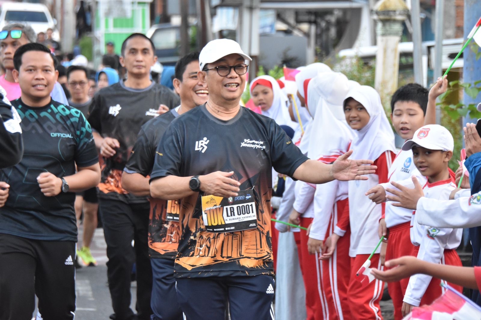 Bupati Soppeng Melepas Peserta dan Mengapresiasi Penyelenggaraan Latemmamala Run 2025