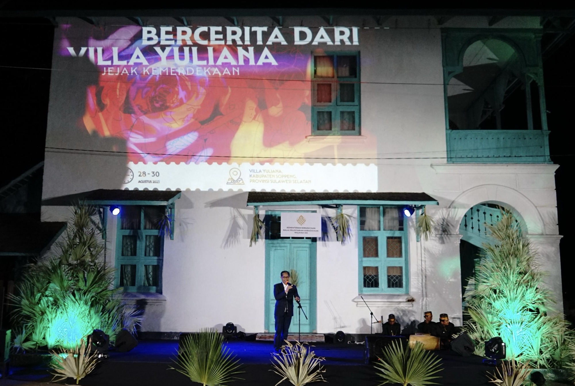 Wabup Soppeng Harap Kegiatan  “Bercerita dari Villa Yuliana” Dapat Menanamkan Kesadaran Sejarah Sejak Usia Dini