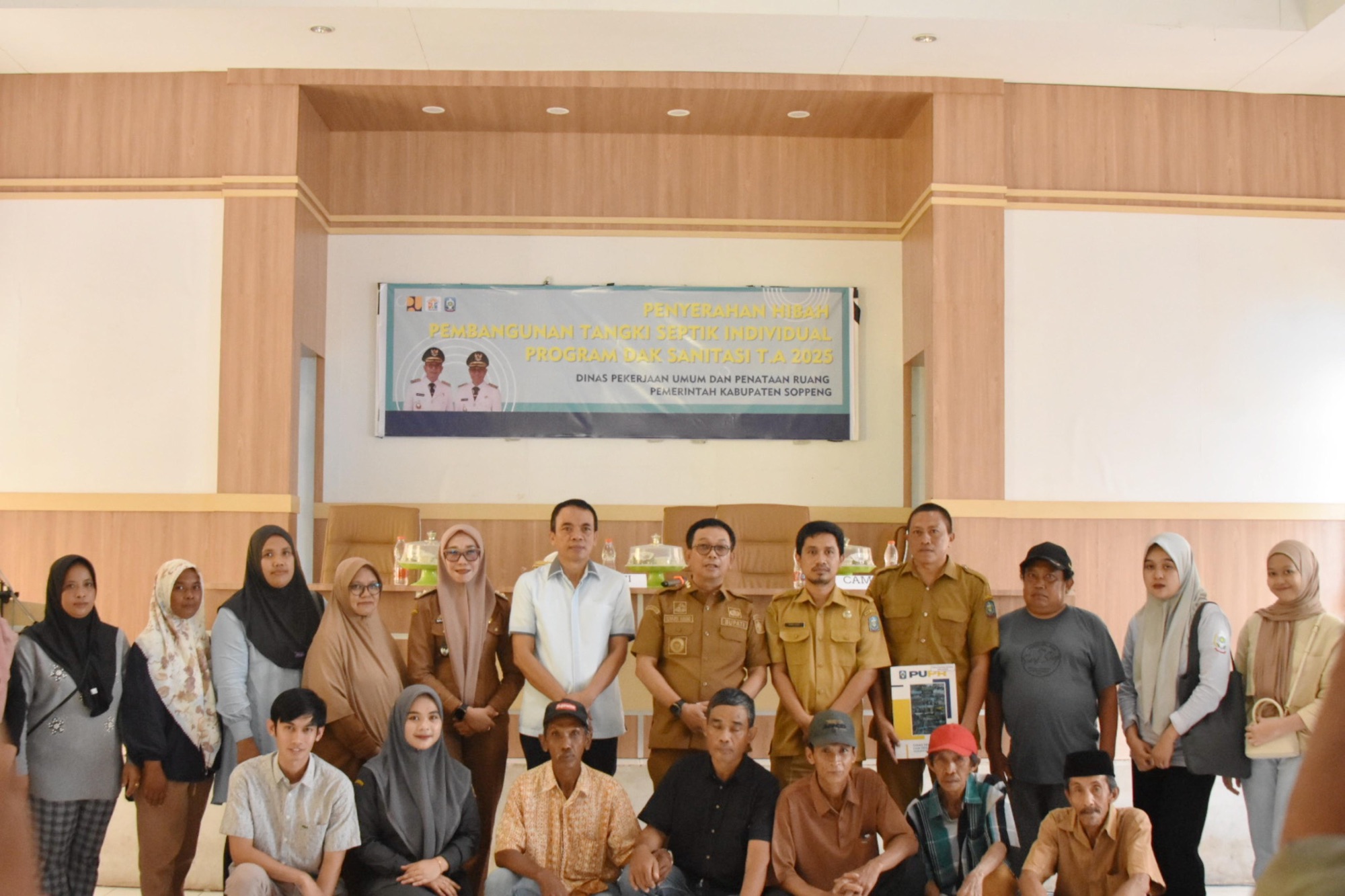 Pemkab Soppeng Alokasikan Anggaran 3,375 M Pembangunan 225 Tangki Septik di 3 Kecamatan