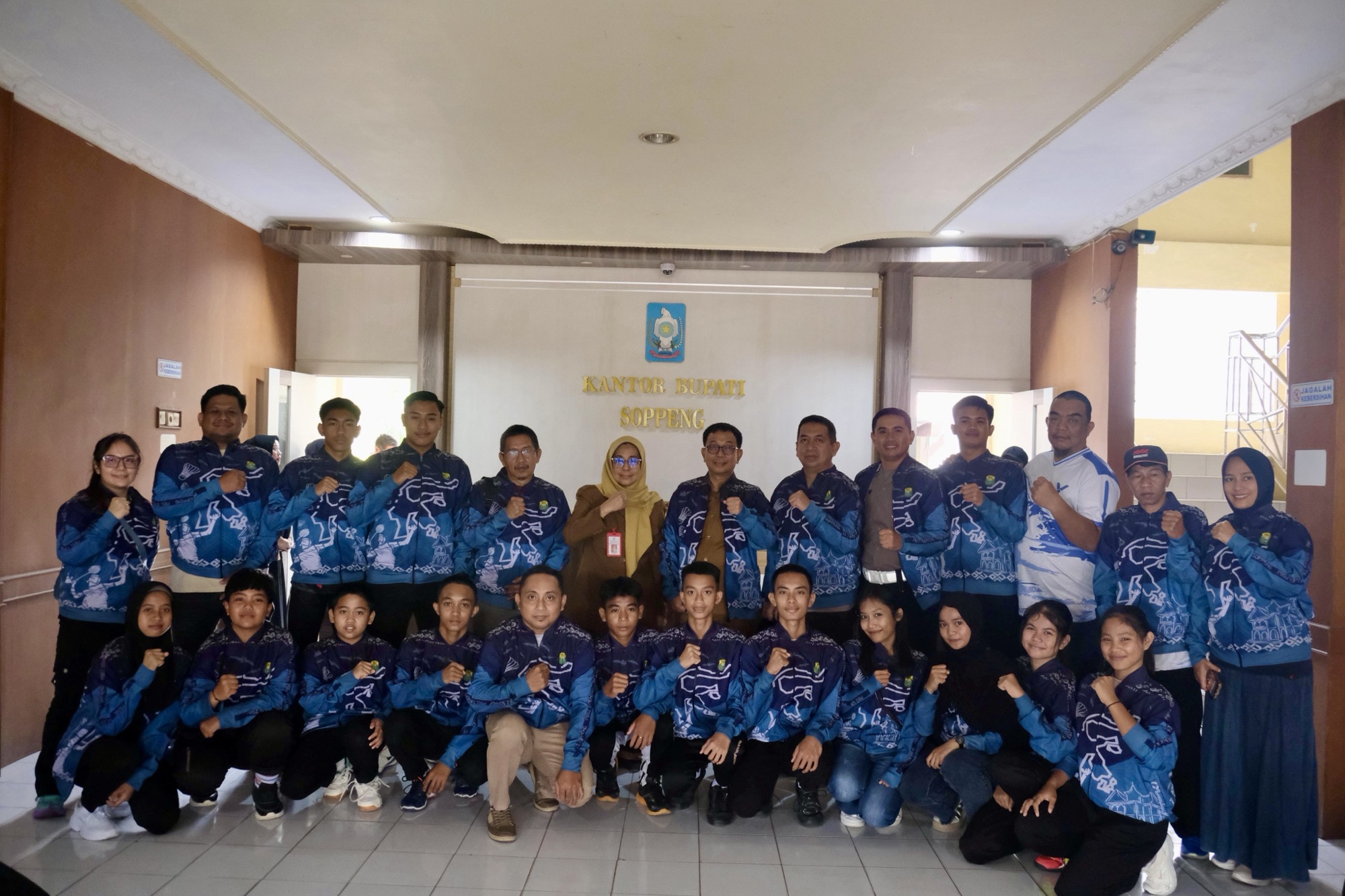 Bupati Soppeng Secara Resmi Melepas 14 Atlet Bulutangkis Pada Ajang Porprov XVII Sulsel Tahun 2025