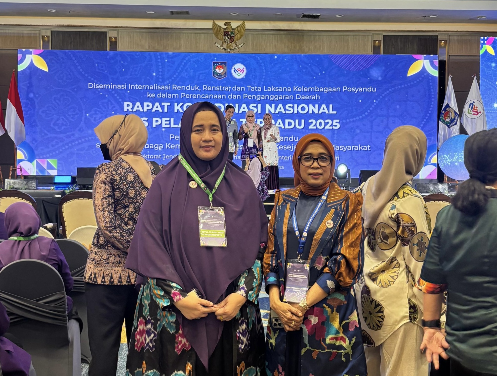 Hadiri Rakornas Posyandu di Jakarta, Ketua Pembina Posyandu Harap Sukseskan 6 SPM Program Kegiatan